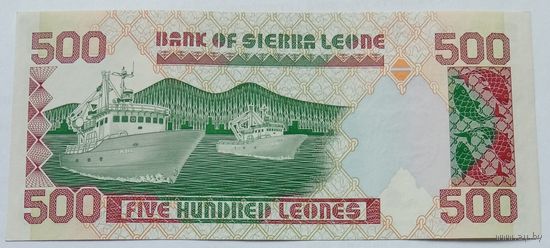 Сьерра-Леоне 500 леоне 1991 XF 519