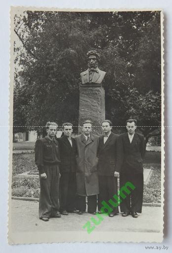 Вильнюс Пушкин Гродно 1955 г 9х12 см