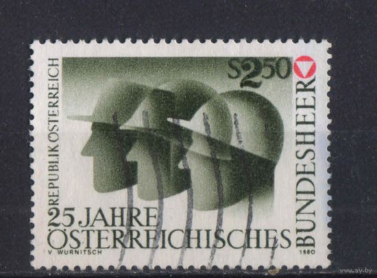 Австрия Респ 1980 25 летие Вооруженным силам Австрии  Служащий Солдат Рабочий #1659