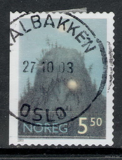 Марка Норвегия 2003 г