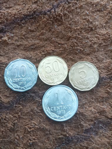 Набор монет Чили