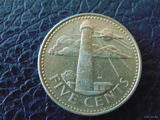 Барбадос, 5 центов 2004 г.