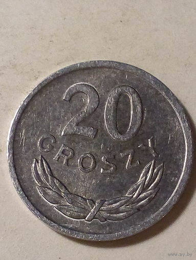 20 грош Польша 1976