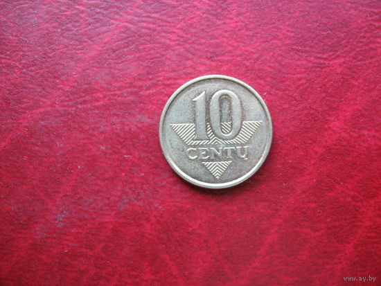 10 центов 2008 год Литва (о)