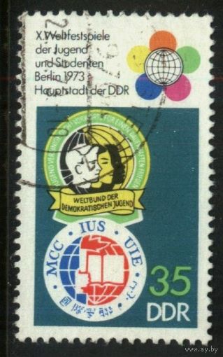 ГДР 1973 Mi# 1866 Гашеная (DDR05)