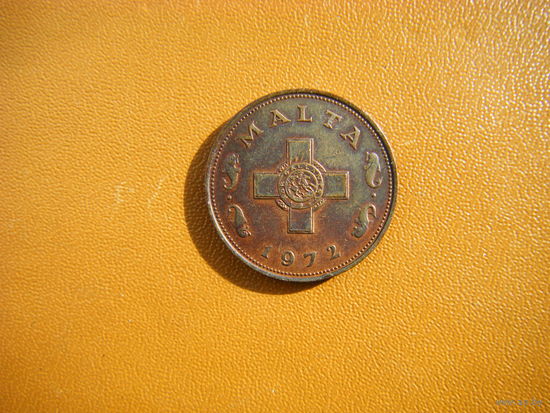 Мальта 1 цент 1972г.
