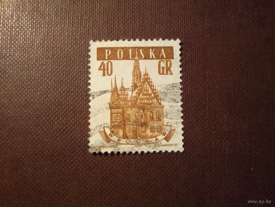 Польша 1958 г.Ратуша,Бреслау(Вроцлав)./37а/