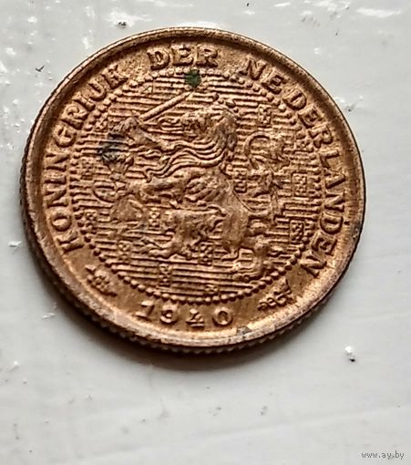 Нидерланды 1/2 цента, 1940  1-11-10