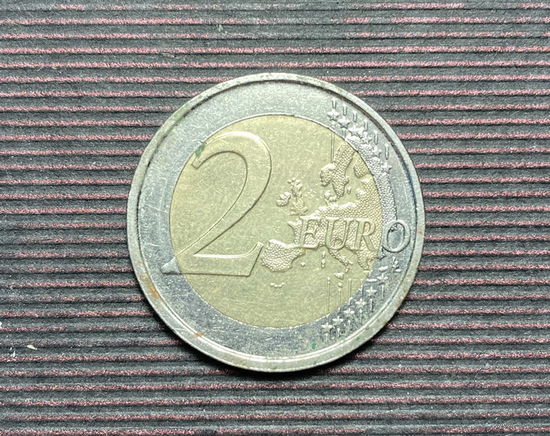 2 евро Бельгия 2008 г