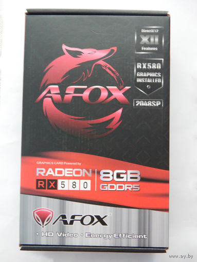 Видеокарта AFOX Radeon RX 580 8GB GDDR5 AFRX580-8192D5H3-V2