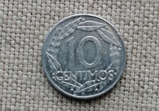 Испания 10 сентимо 1959