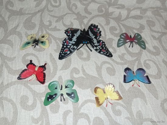 Бабочки. Фигурки бабочек, модели бабочек. лотом