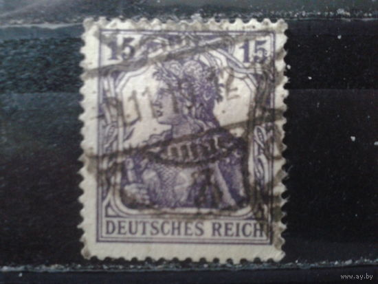 Германия Рейх 1917 6-й выпуск Полная (3) Михель-3,0 евро гаш