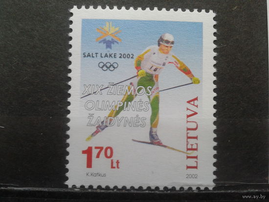 Литва 2002 Зимняя олимпиада в Солт Лейк Сити**