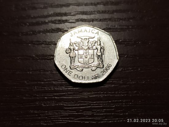 Ямайка 1 доллар 2006