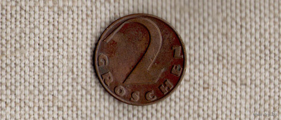 Австрия 2 гроша 1928/(En)