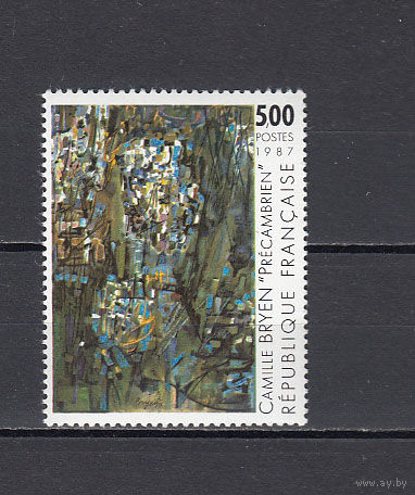 Искусство. Живопись. Франция. 1987. 1 марка. Michel N 2627 (2,4 е)