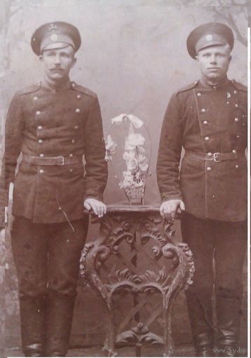 "Фотография двух солдат (похоже   58-й пехотный Прагский полк )