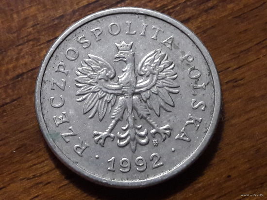 Польша 1 злотый 1992
