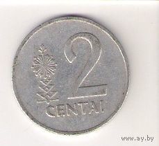 Литва, 2 centai, 1991 (*1)