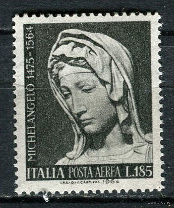 Италия - 1964 - Мадонна Брюгге 185L - [Mi.1160] - 1 марка. MNH.  (Лот 42EQ)-T7P7