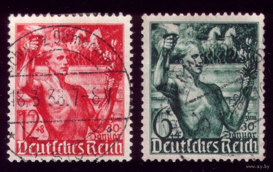 2 марки 1938 год Германия 660-661