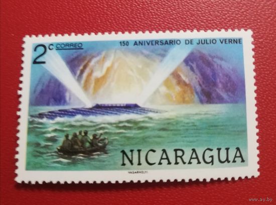 Никарагуа 1978г. 150 лет со дня рождения Жюль Верна