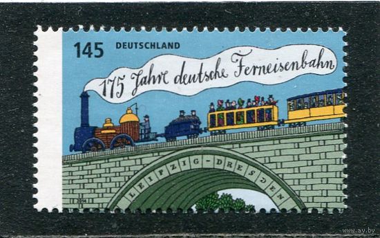 Германия. 175 лет междугородней железной дороге