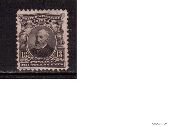 США-1902,(Мих.146)  * , Стандарт, Президенты, Харрисон
