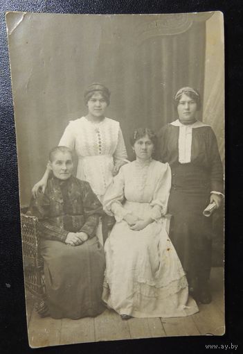 Семейная фотография до 1917 г.