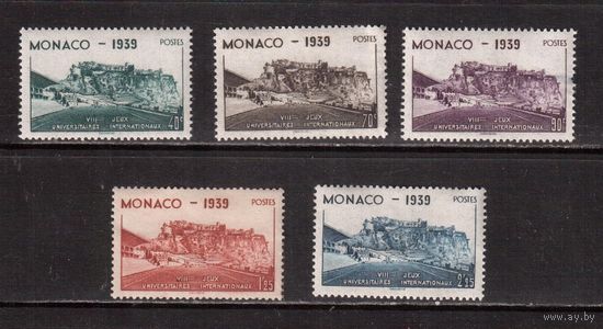 Монако-1939, (Мих.200-204)  *  , Спорт, Стадион