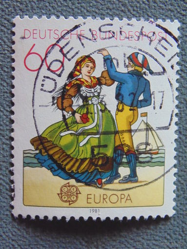 Германия 1981 г. Европа. Септ.