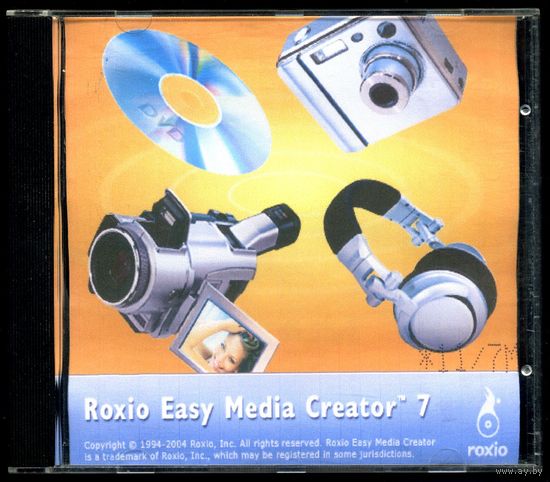 PC CD-ROM "Roxio Easy Media Creator 7"