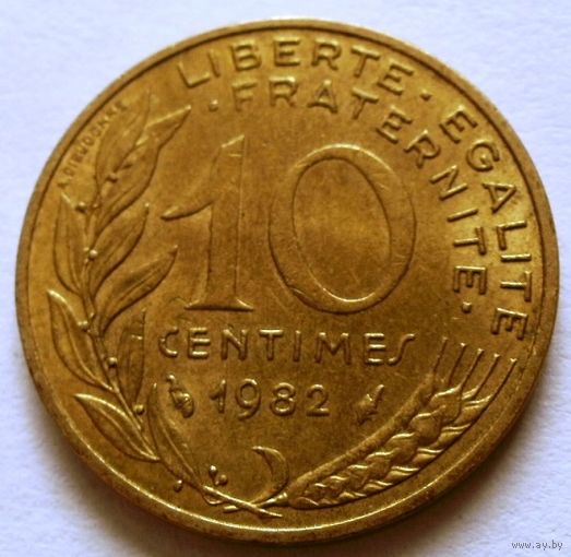 10 сантимов 1982 Франция
