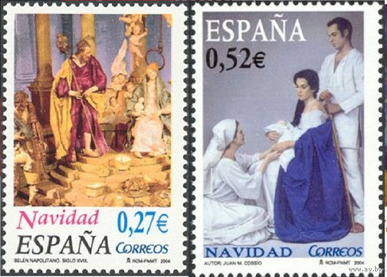 Испания 2004 Рождество - Религия MNH** (И)