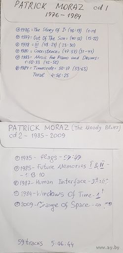 CD MP3 дискография Patrick MORAZ - 2 CD