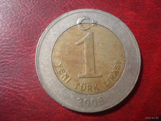 1 лира 2006 год Турция