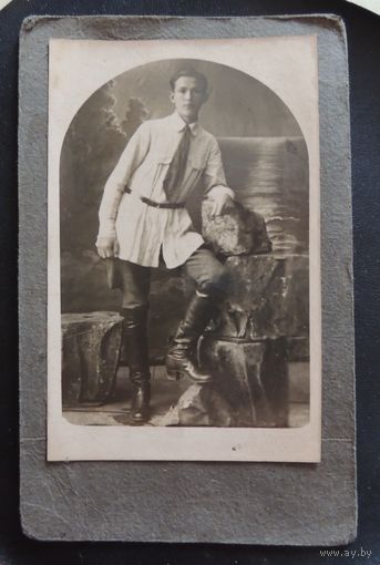 Фото "Студент" на паспорту, до 1917 г.