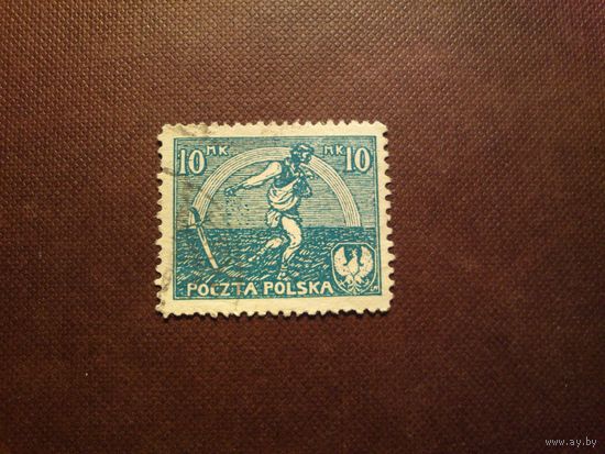 Польша 1921 г.Сеятель./41а/