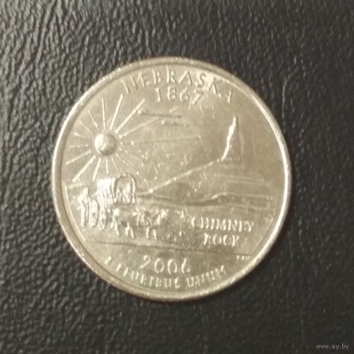 США 25 центов 2006 Небраска. Продажа коллекции.