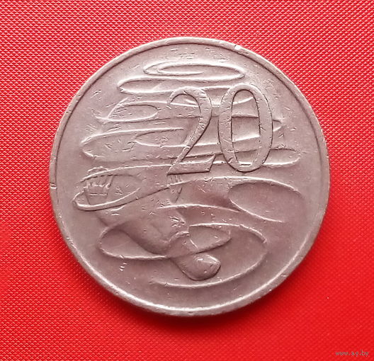 68-10 Австралия, 20 центов 1976 г.