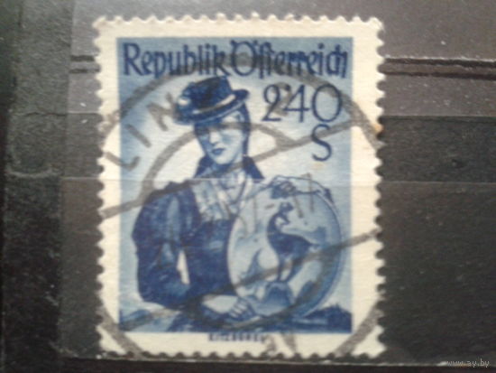 Австрия 1951 Стандарт, 2,4 шилинга