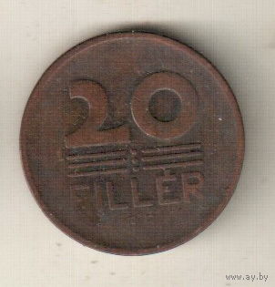 Венгрия 20 филлер 1947