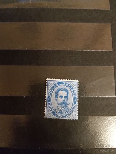 1879 Италия король Уберто 1 Мих 40 чистая без клея без дыр очень дорогая большая скидка (3-8)