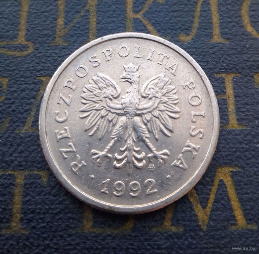 1 злотый 1992 Польша #14