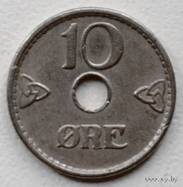 Норвегия 10 эре 1938