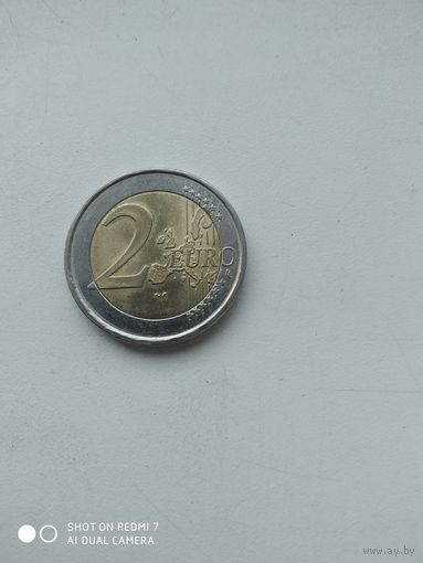 2 евро Греция 2004 год. Летние Олимпийские игры в Афинах.