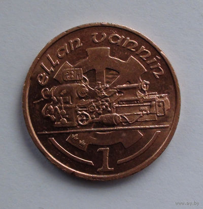 Остров Мэн 1 пенни. 1995