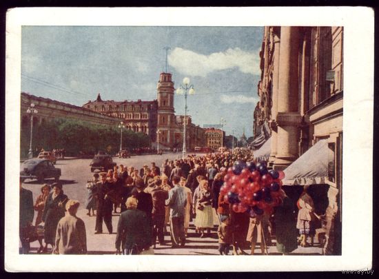 1960 год Ленинград На Невском