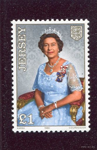 Великобритания. Джерси. 60 лет королеве Елизавете II